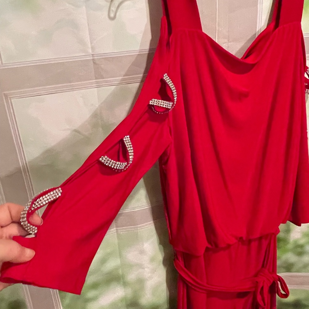 MSK XL Red Jumper, inseam Aprox 32 inches wide leg